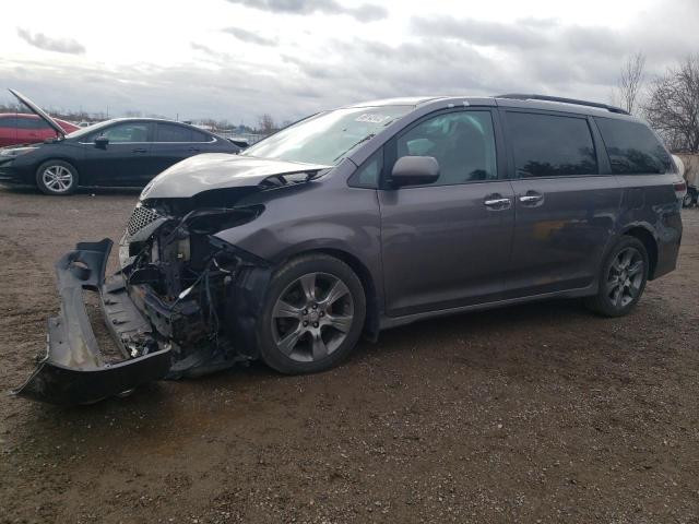TOYOTA SIENNA SE 2016 with VIN 5TDXK3DC9GS694757 - Photo from auction