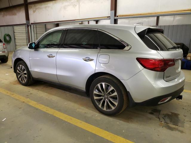 Photo 2 from auction – 2015 ACURA MDX TECHNO with VIN 5FRYD3H44FB012726
