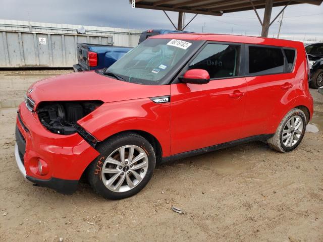 KIA SOUL + 2017 with VIN KNDJP3A58H7454317 - Photo from auction