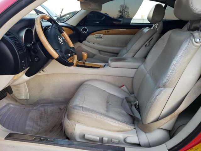 Photo 7 from auction – 2002 LEXUS SC 430 with VIN JTHFN48Y220001438