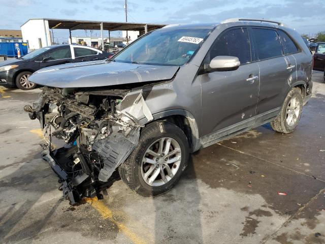 KIA SORENTO LX 2014 with VIN 5XYKT3A68EG505290 - Photo from auction