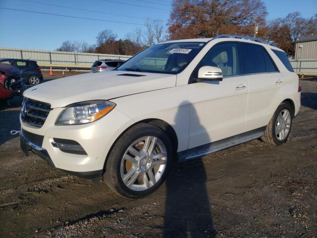MERCEDES-BENZ ML 350 BLU 2014 with VIN 4JGDA2EB6EA375926 - Photo from auction