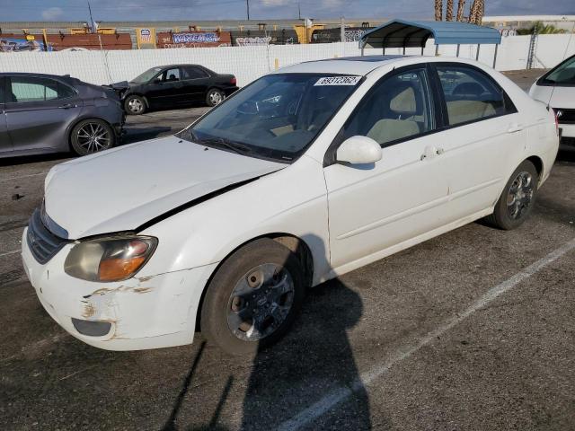 KIA SPECTRA EX 2009 with VIN KNAFE221095597080 - Photo from auction