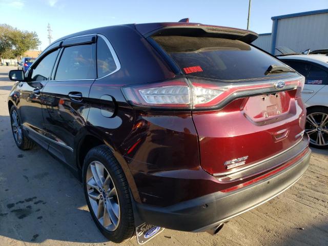 Photo 2 from auction – 2017 FORD EDGE TITAN with VIN 2FMPK4K93HBB14253
