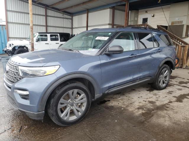 FORD EXPLORER X 2021 with VIN 1FMSK8DH9MGB27596 - Photo from auction