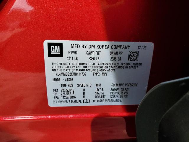 Photo 14 from auction – 2021 BUICK ENCORE GX with VIN KL4MMDS2XMB111736