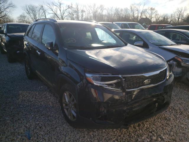 KIA SORENTO LX 2014 with VIN 5XYKTCA69EG427621 - Photo from auction