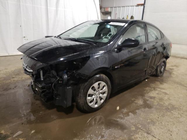 HYUNDAI ACCENT SE 2017 with VIN KMHCT4AE7HU380623 - Photo from auction