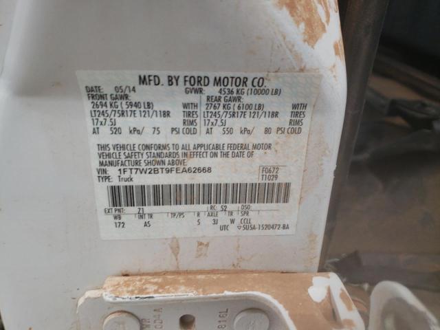 Photo 14 from auction – 2015 FORD F250 SUPER with VIN 1FT7W2BT9FEA62668