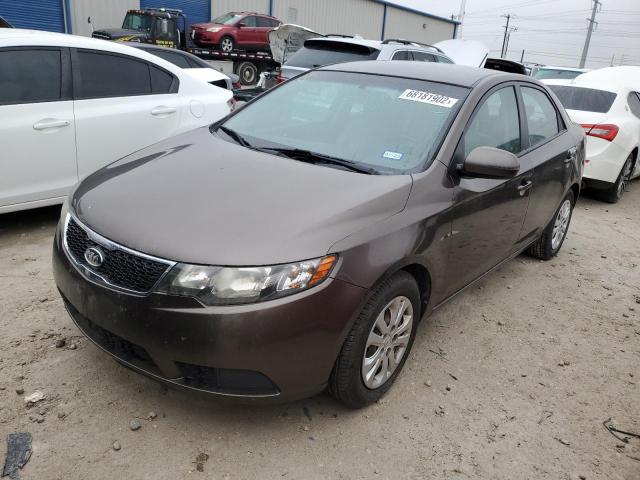 KIA FORTE EX 2013 with VIN KNAFU4A28D5695212 - Photo from auction