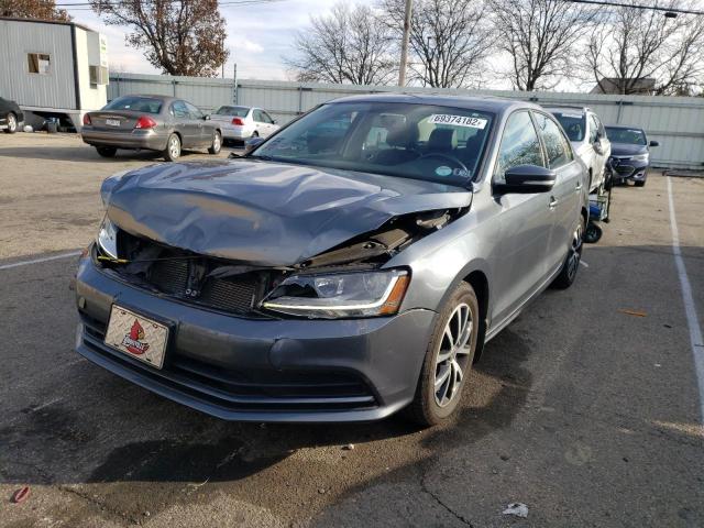 VOLKSWAGEN JETTA SE 2017 with VIN 3VWDB7AJ1HM234357 - Photo from auction
