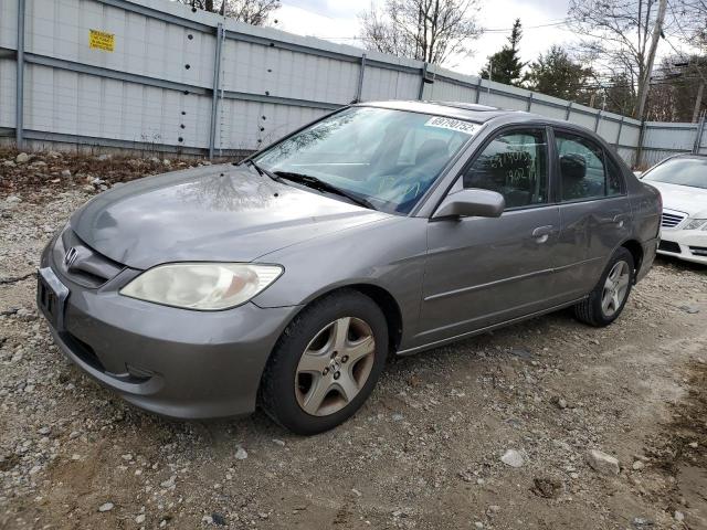HONDA CIVIC EX 2005 with VIN 2HGES26835H557417 - Photo from auction