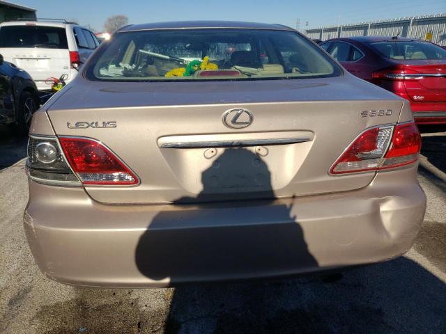 Photo 6 from auction – 2006 LEXUS ES 330 with VIN JTHBA30G865161694