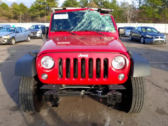 Photo 5 from auction – 2014 JEEP WRANGLER S with VIN 1C4AJWAG2EL113874