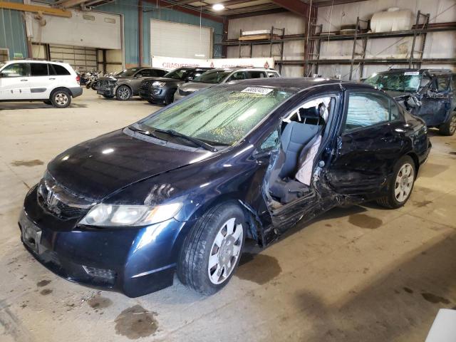 HONDA CIVIC LX 2011 with VIN 19XFA1F53BE029342 - Photo from auction