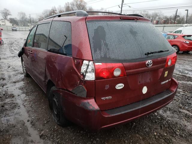 Photo 2 from auction – 2008 TOYOTA SIENNA CE with VIN 5TDZK23C28S149182