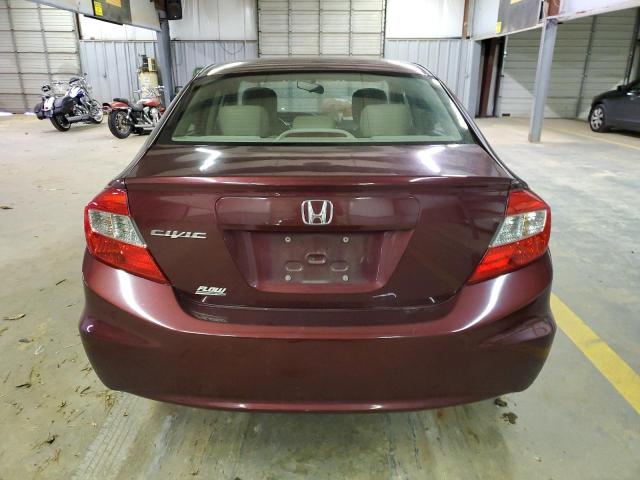Photo 6 from auction – 2012 HONDA CIVIC LX with VIN 19XFB2F58CE062745