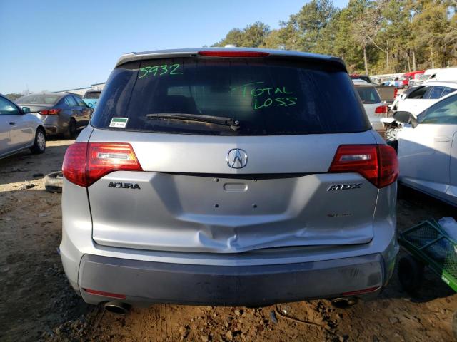 Photo 6 from auction – 2009 ACURA MDX with VIN 2HNYD282X9H512649
