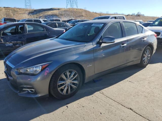 INFINITI Q50 PREMIU 2017 with VIN JN1EV7AR4HM835457 - Photo from auction