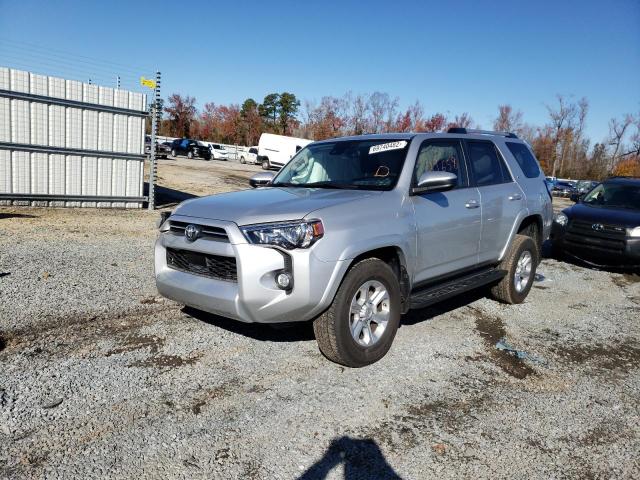 TOYOTA 4RUNNER SR 2020 with VIN JTEBU5JR9L5791123 - Photo from auction