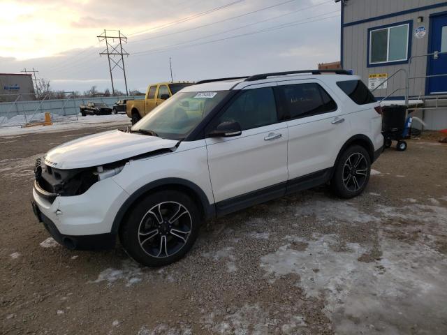 FORD EXPLORER S 2014 with VIN 1FM5K8GTXEGC35076 - Photo from auction