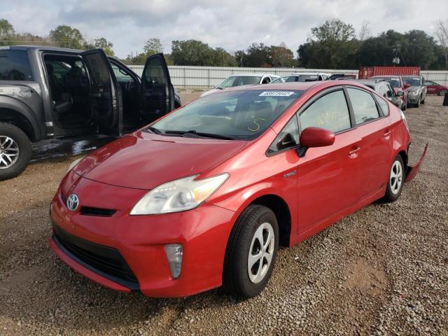 TOYOTA PRIUS 2013 with VIN JTDKN3DU3D1647033 - Photo from auction