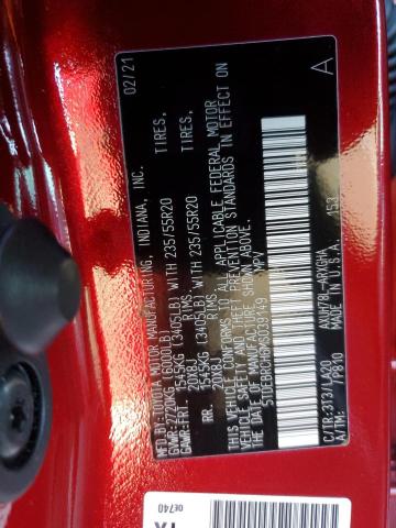Photo 14 from auction – 2021 TOYOTA HIGHLANDER with VIN 5TDEBRCH6MS039149
