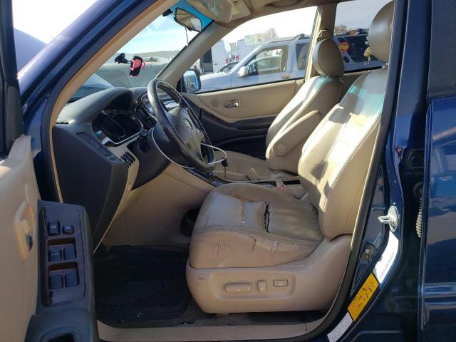Photo 7 from auction – 2003 TOYOTA HIGHLANDER with VIN JTEHF21A930120254