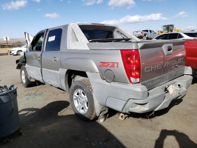 Photo 2 from auction – 2002 CHEVROLET AVALANCHE with VIN 3GNEK13T32G113622