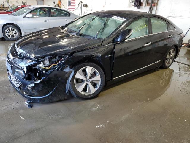 HYUNDAI SONATA HYB 2011 مع رقم تعريف المركبة KMHEC4A42BA018580 - صورة من المزاد