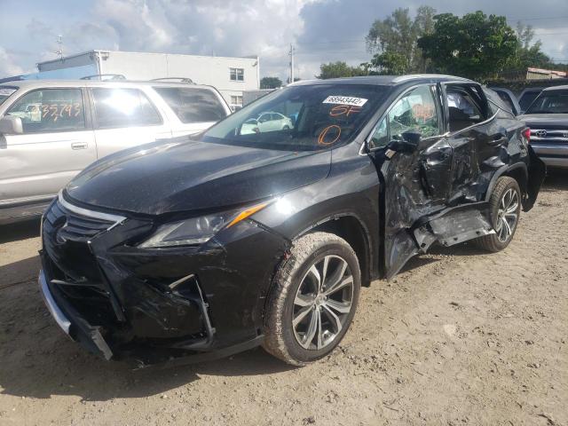 LEXUS RX 350 BAS 2017 with VIN 2T2ZZMCA9HC040471 - Photo from auction