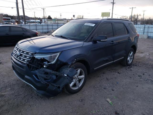 FORD EXPLORER X 2016 with VIN 1FM5K8D81GGA43094 - Photo from auction