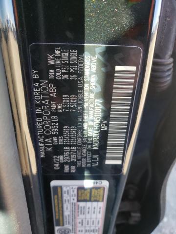 Photo 14 from auction – 2022 KIA SORENTO SX with VIN KNDRJDLH7N5110177