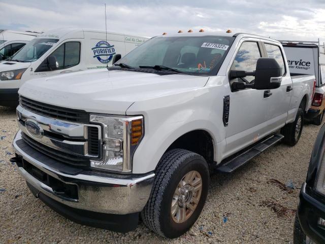 FORD F250 SUPER 2019 with VIN 1FT7W2B68KED90717 - Photo from auction