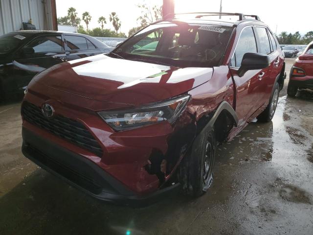 TOYOTA RAV4 LE 2020 with VIN 2T3H1RFV6LC083653 - Photo from auction