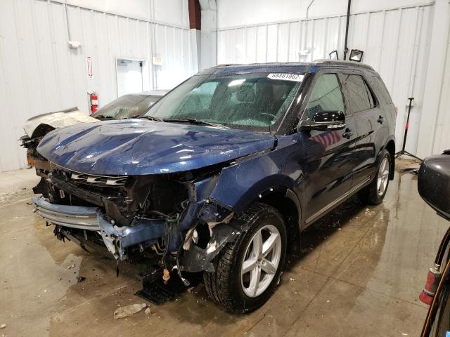 FORD EXPLORER X 2016 with VIN 1FM5K8D80GGB84884 - Photo from auction