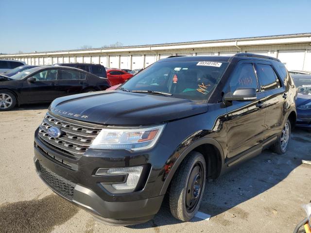 FORD EXPLORER X 2017 with VIN 1FM5K7D89HGB59476 - Photo from auction