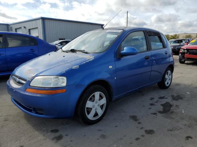 CHEVROLET AVEO BASE 2008 with VIN KL1TD66638B140051 - Photo from auction