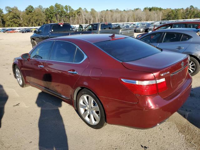 Photo 2 from auction – 2008 LEXUS LS 600HL with VIN JTHDU46F085005852