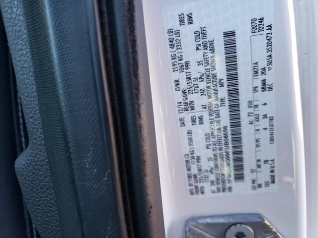 Photo 14 from auction – 2015 FORD ESCAPE SE with VIN 1FMCU9G99FUB08656