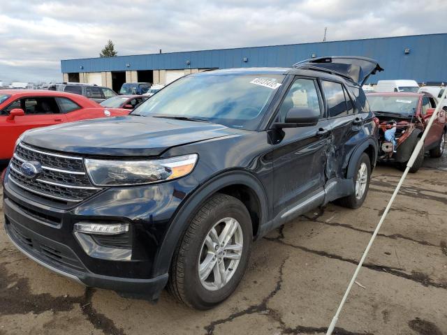 FORD EXPLORER X 2022 with VIN 1FMSK8DH6NGB86221 - Photo from auction