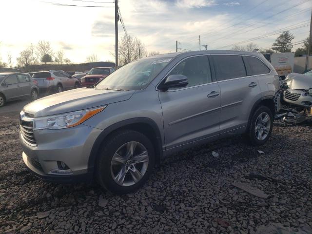 TOYOTA HIGHLANDER 2016 with VIN 5TDDKRFH2GS307125 - Photo from auction