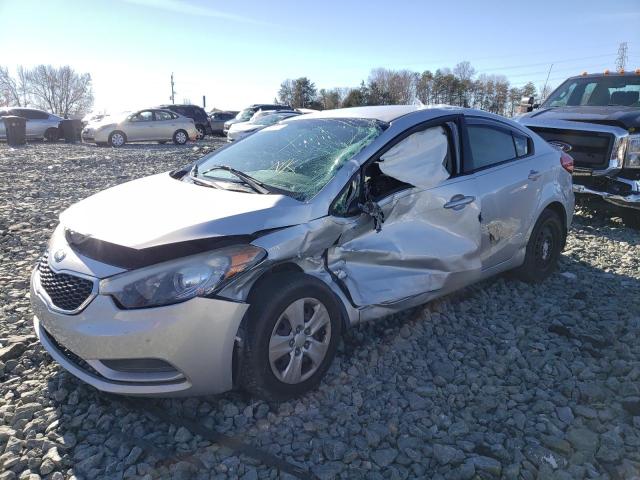 KIA FORTE LX 2015 with VIN KNAFK4A65F5336122 - Photo from auction