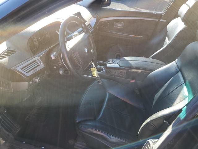 Photo 7 from auction – 2007 BMW 750 with VIN WBAHN83537DT73561