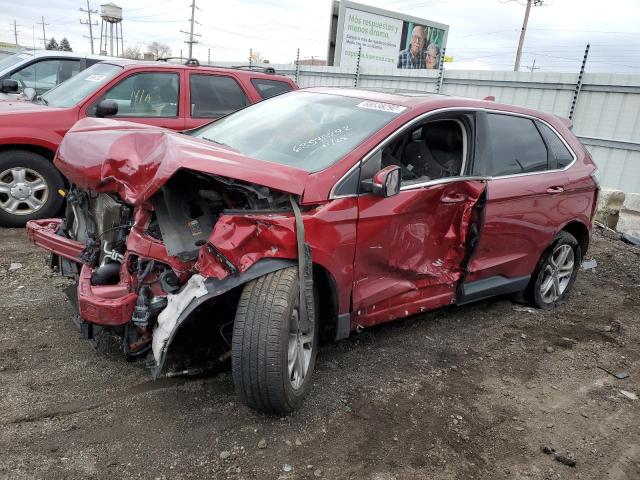 FORD EDGE TITAN 2018 with VIN 2FMPK3K93JBB44353 - Photo from auction