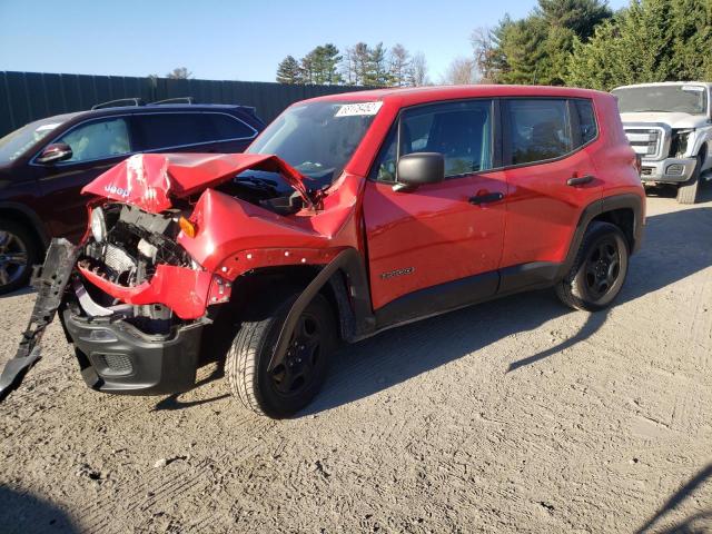 JEEP RENEGADE S 2018 with VIN ZACCJBAB3JPH36240 - Photo from auction