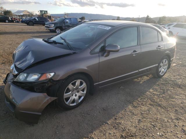 HONDA CIVIC LX 2011 with VIN 2HGFA1F58BH535884 - Photo from auction