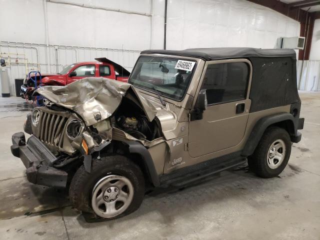 JEEP WRANGLER X 2004 with VIN 1J4FA39S04P790954 - Photo from auction