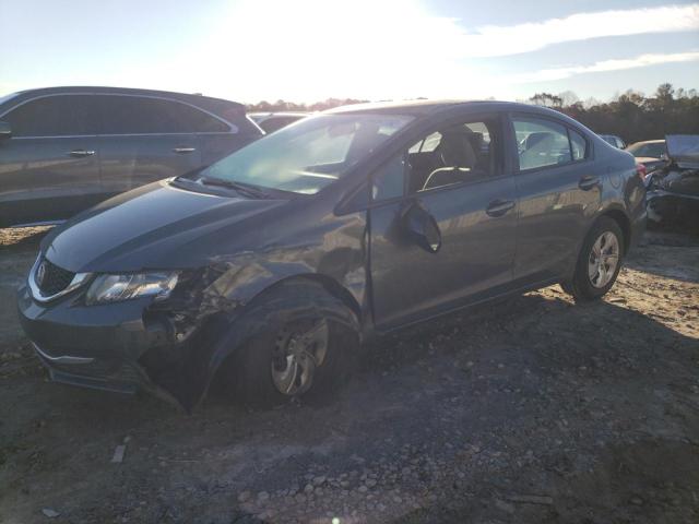 HONDA CIVIC LX 2013 with VIN 19XFB2F51DE090078 - Photo from auction