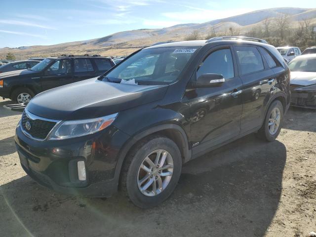 KIA SORENTO LX 2014 with VIN 5XYKTCA60EG451211 - Photo from auction